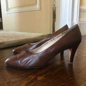 Brown VINTAGE Ferragamo Heels